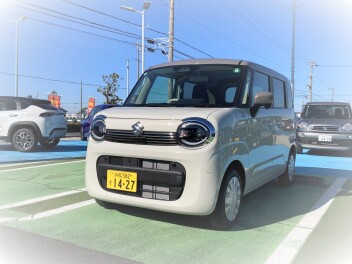 新型ワゴンRスマイルの試乗車準備完了です。